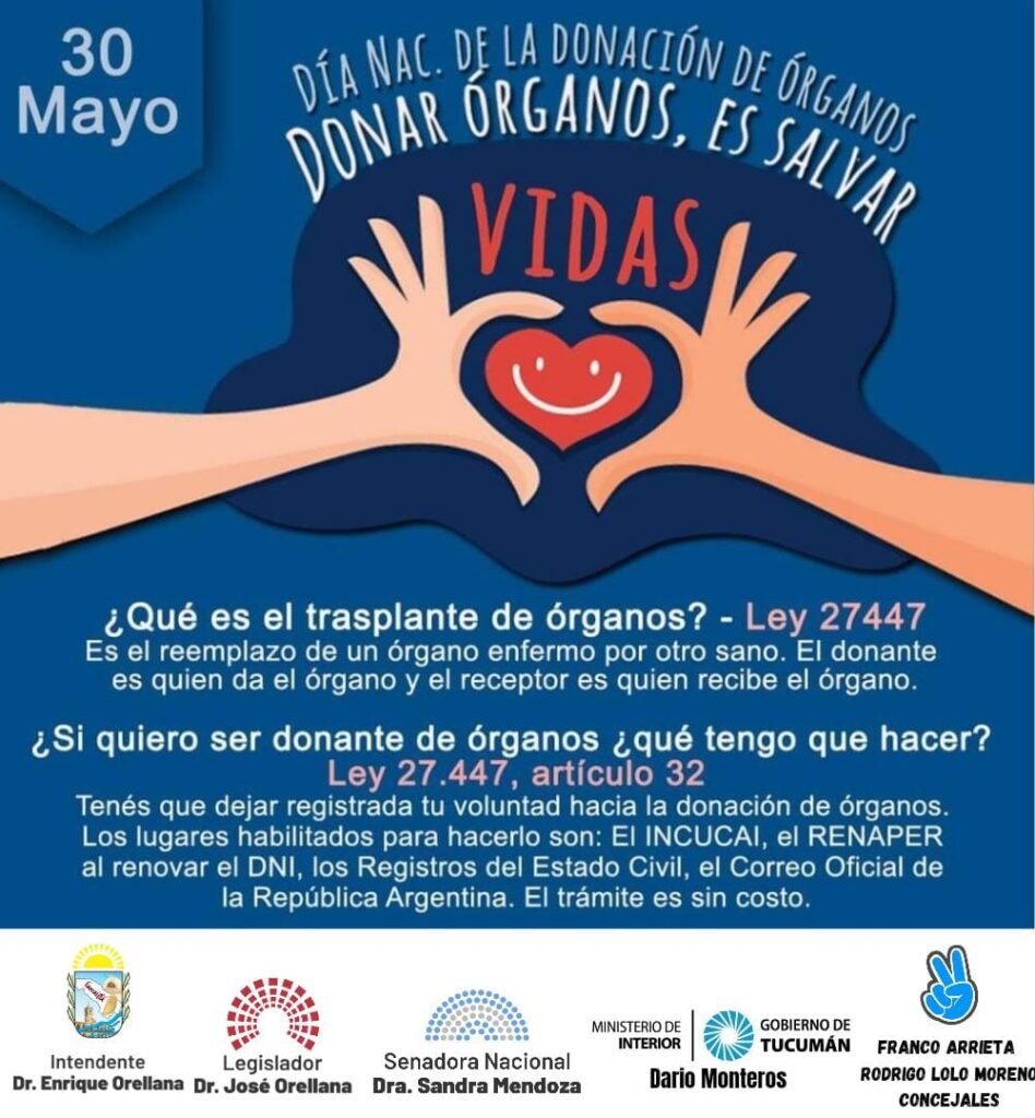 Donar órganos salva vidas