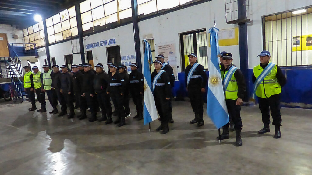 Acto reconocimiento al accionar de efectivos de la Policía Municipal