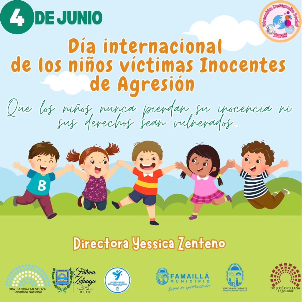 Día Internacional de los Niños Víctimas Inocentes de Agresión