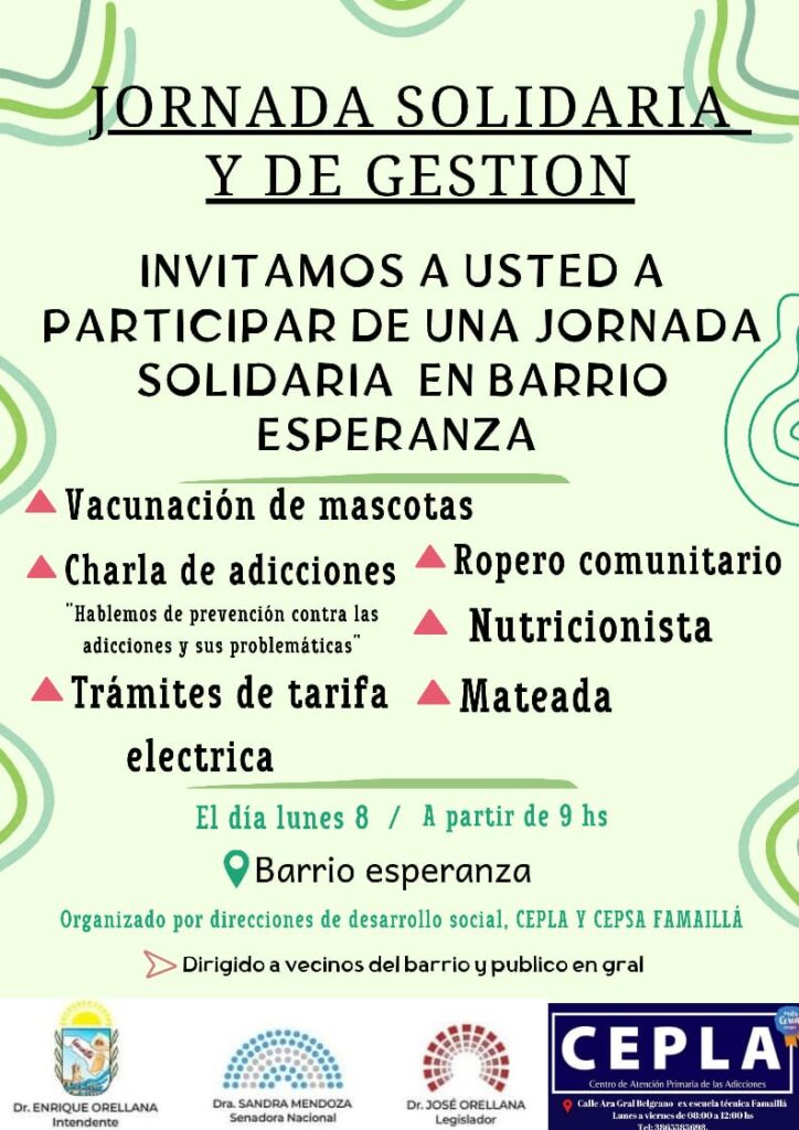 UNA JORNADA SOLIDARIA