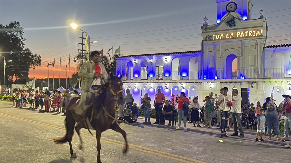 Celebración del Día de la Tradición en Famaillá